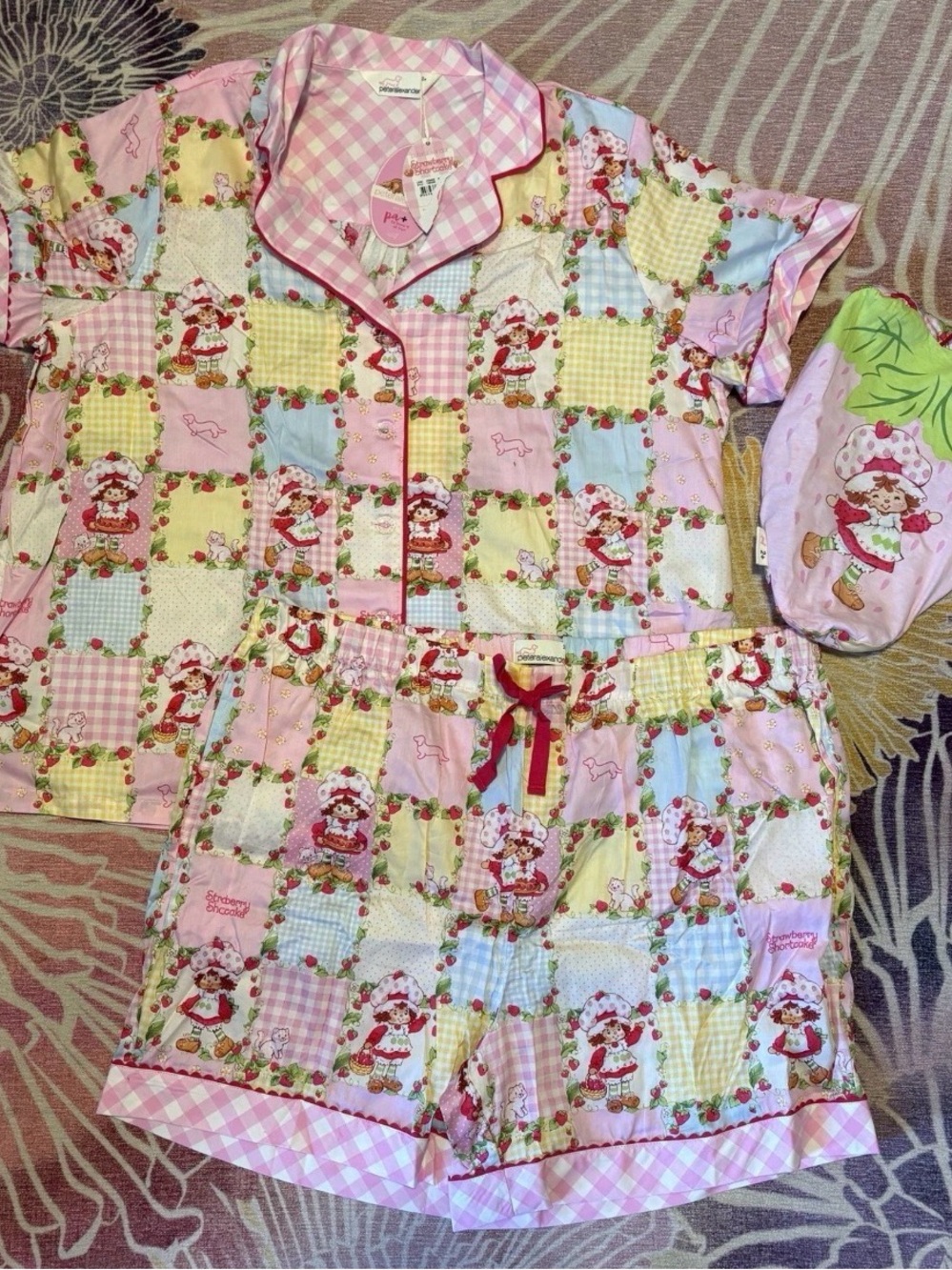 Peter Alexander Strawberry Shortcake Summer Set Size 2+ Shortie Pyjama